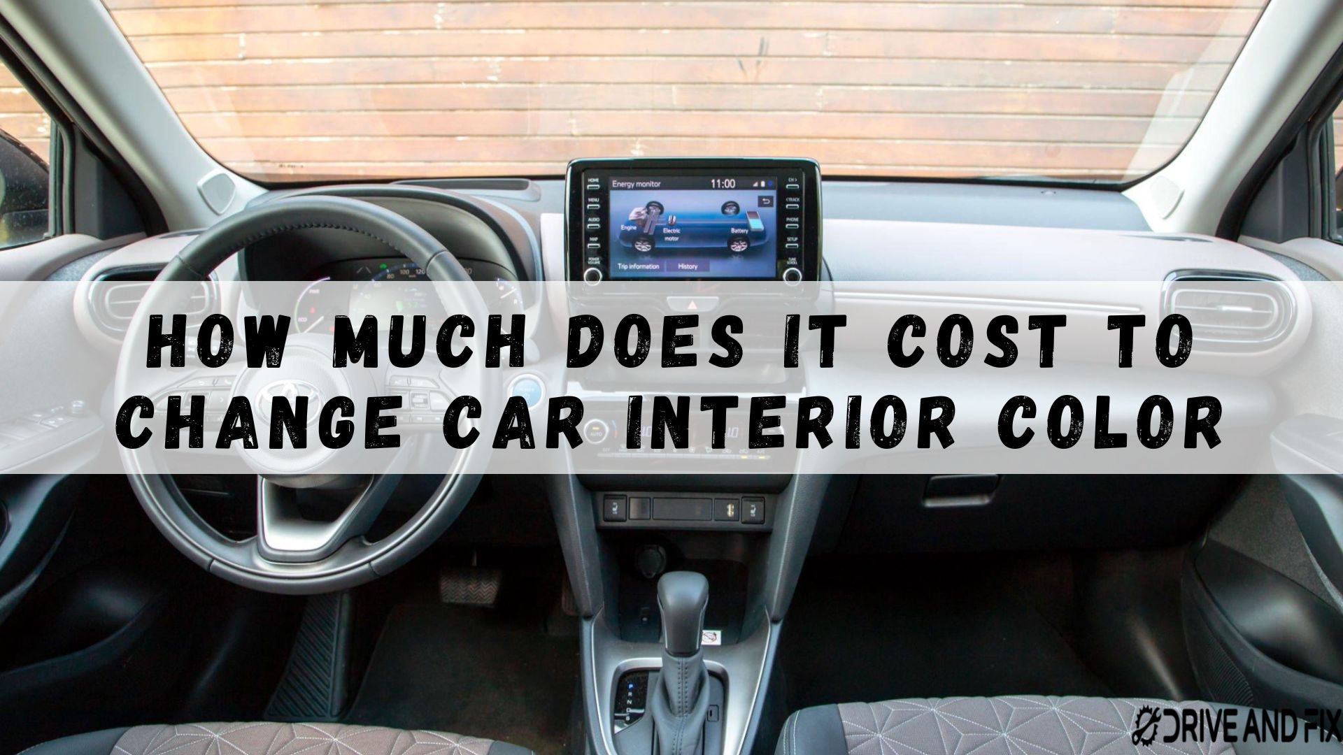 How Much Does It Cost to Change Car Interior Color