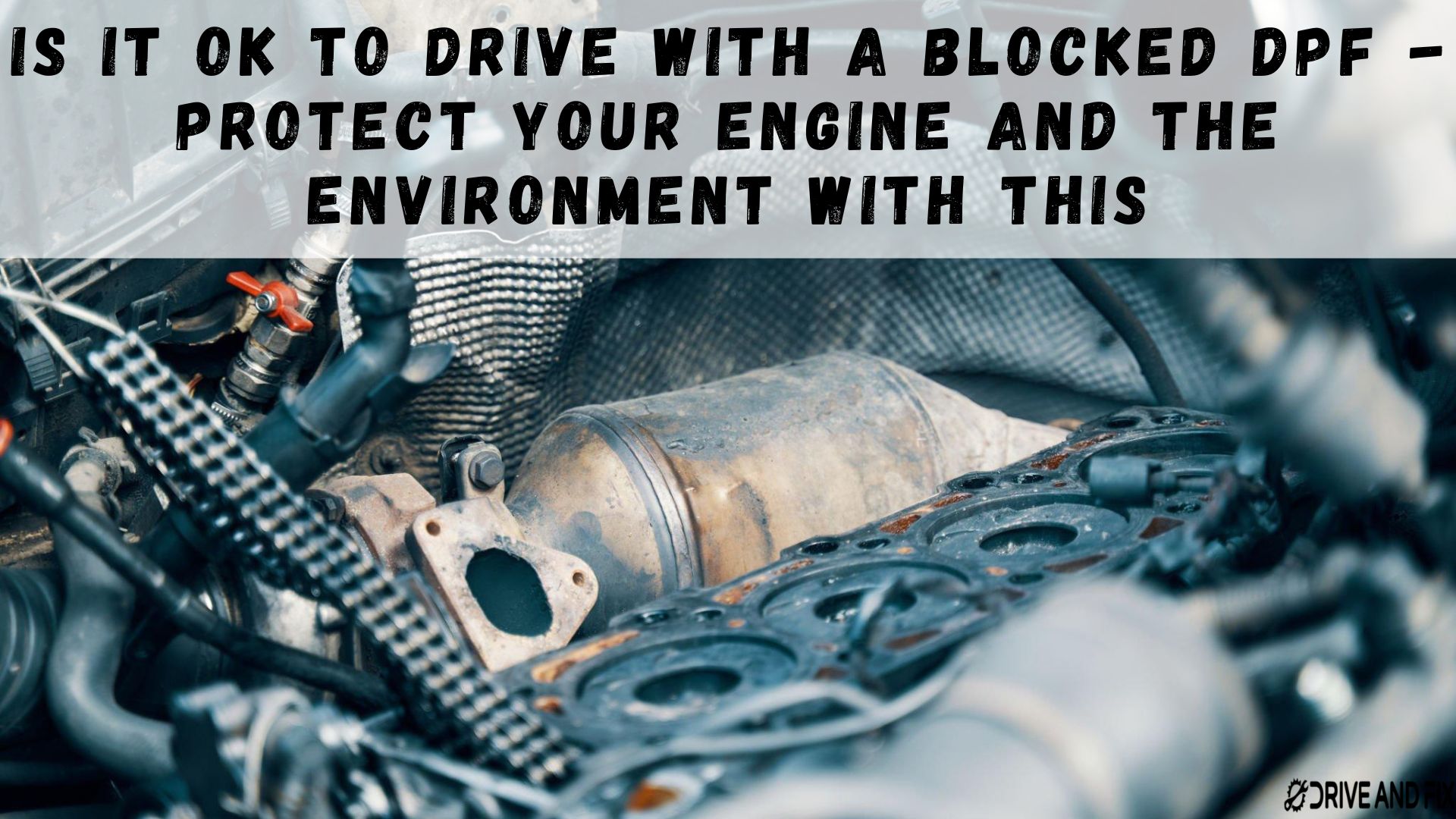 Is it OK to drive with a blocked DPF