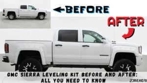GMC Sierra Leveling Kit Before And After All You Need to Know